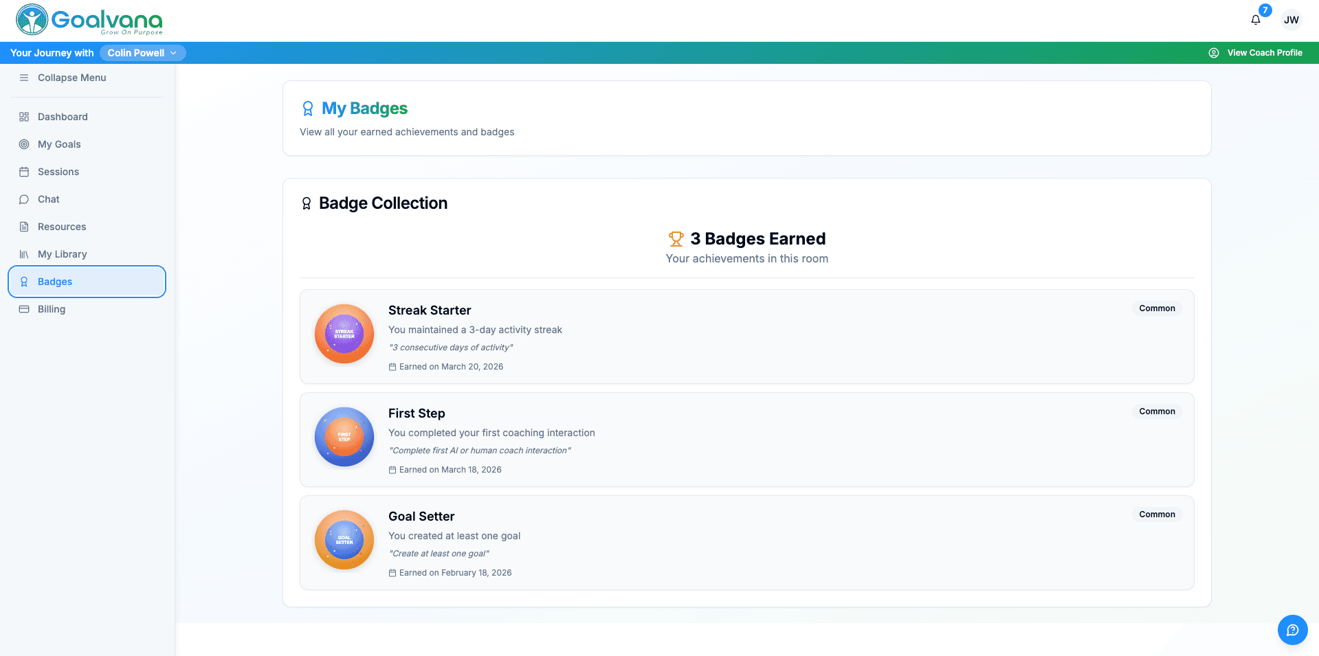 Achievements & Badges
